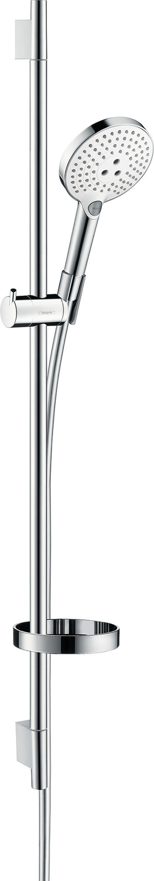 Handbrausegarnitur Hansgrohe Raindance Select S 120 Verchromt-weiss