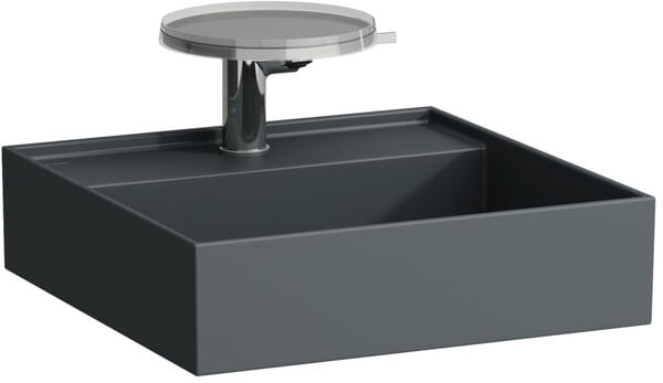 Wandbecken Laufen Kartell 46 x 46 cm Graphit matt image number 0