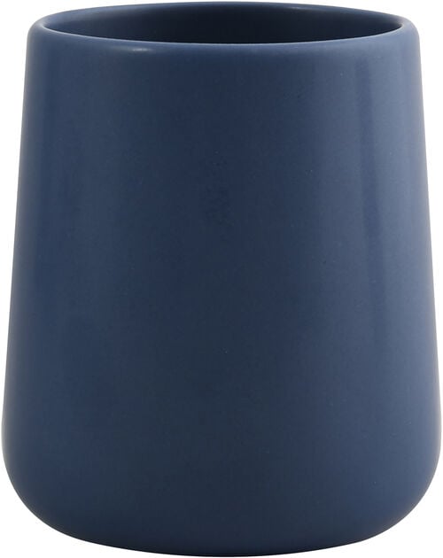 Tazza per i denti Spirella Maonie navyblue opaco