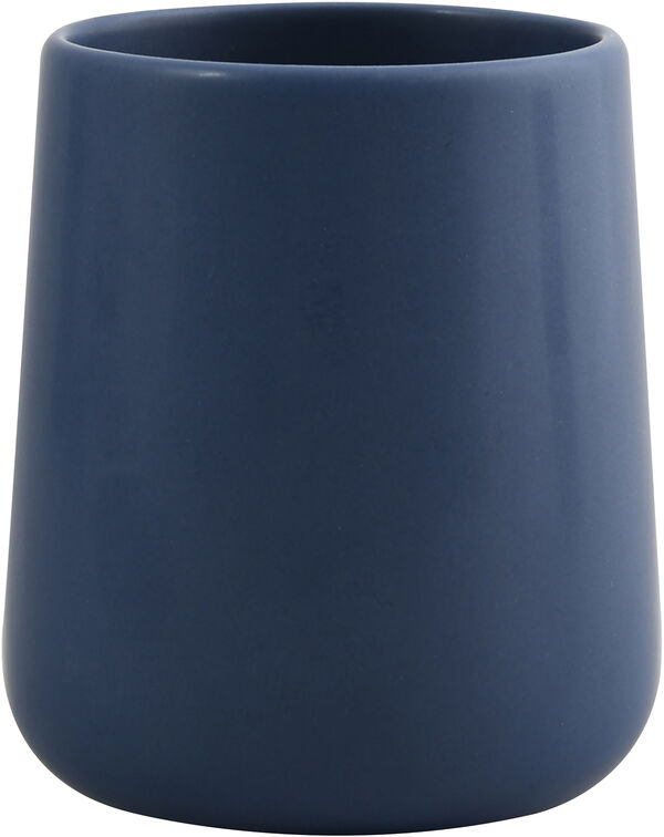 Tazza per i denti Spirella Maonie navyblue opaco image number 0