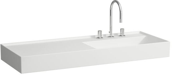 Waschtisch Laufen Kartell 120 x 46 cm Weiss matt image number 0