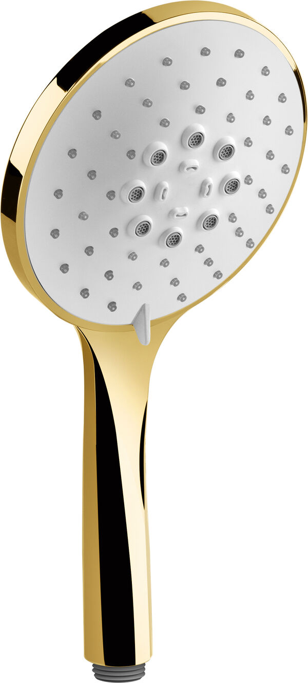 Doccia a mano Gessi, &Oslash; 130 mm, regolabile, 3-jet, anticalcare, con inserto bianco, valore di fluss image number 0