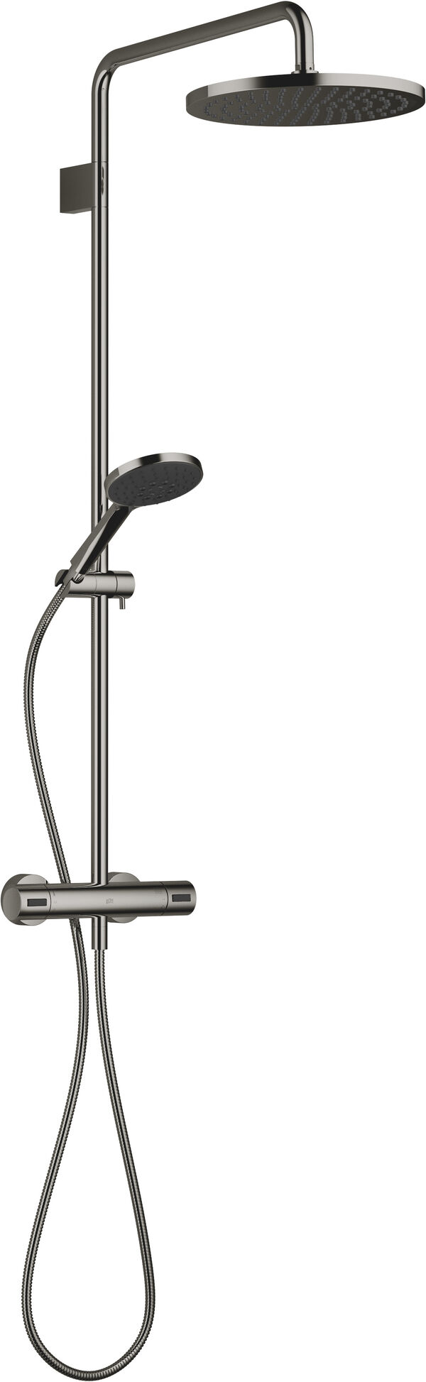 Shower Pipe Dornbracht mit Brausethermostat Dark chrome image number 0