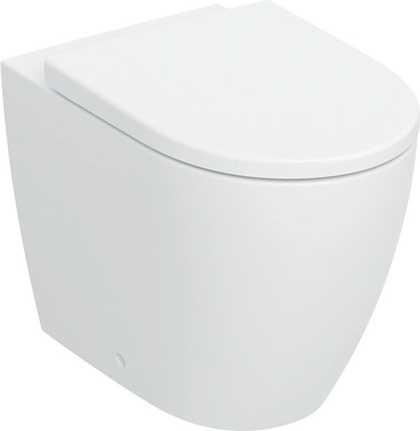 Cuvette au sol Geberit iCon rimless Blanc mat image number 0
