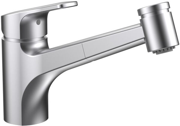 Sp&uuml;ltischmischer Laufen Citypro Edelstahl matt PVD image number 0