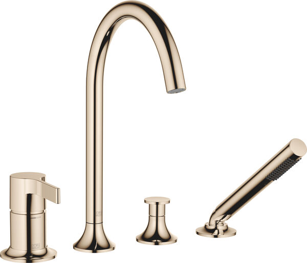 Garniture de remplissage Dornbracht Vaia 4-trous Champagne image number 0