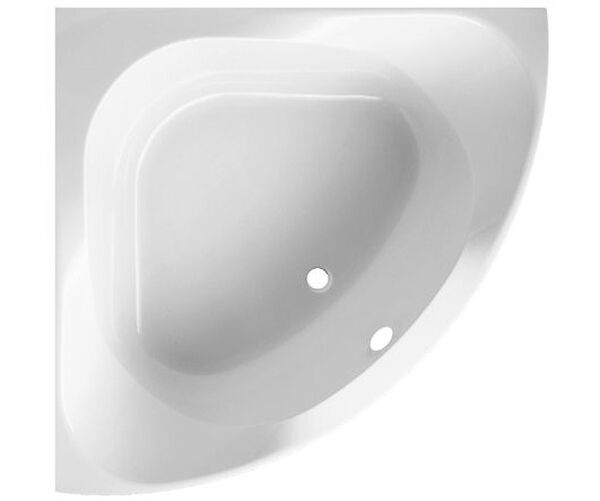 Vasca da bagno ad angolo Hoesch Spectra 1400, ad incasso, piedi regolabili, in materia sintetica image number 0