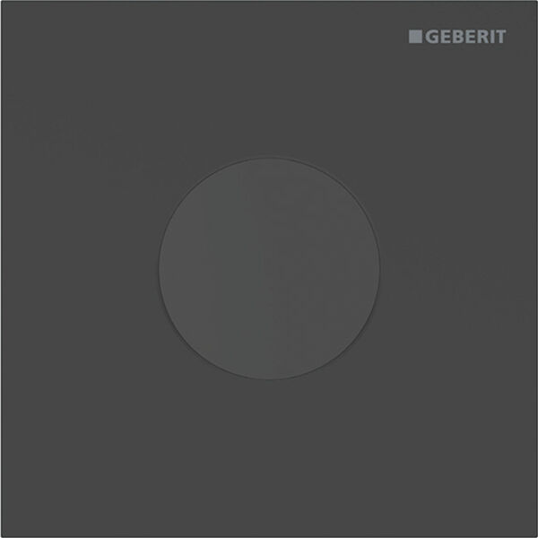 Urinoirsteuerung Geberit HyTronic IR Typ40 round Schwarz matt Easy-to-clean-beschichtet image number 0