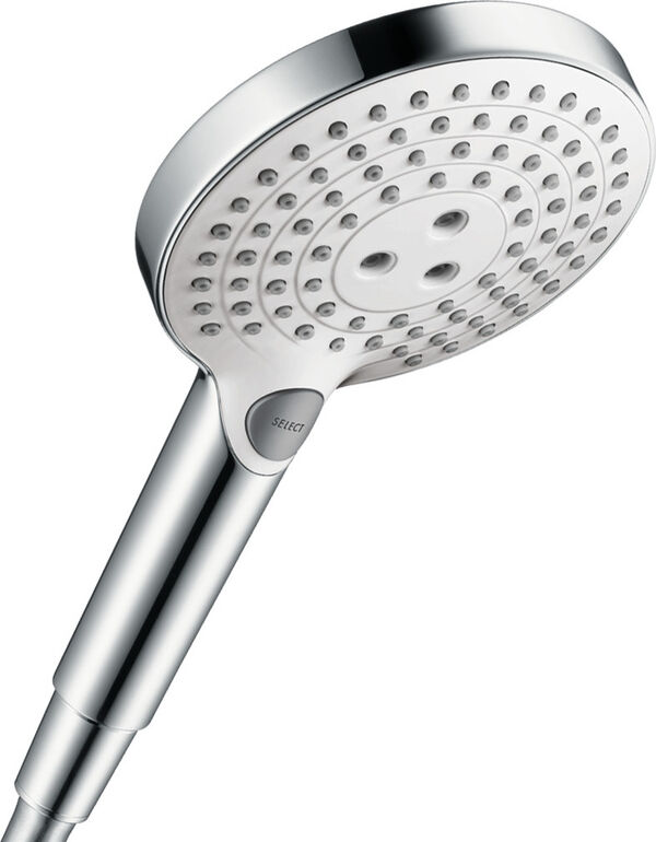Handbrause Hansgrohe Raindance Select S 120 Verchromt-weiss image number 0