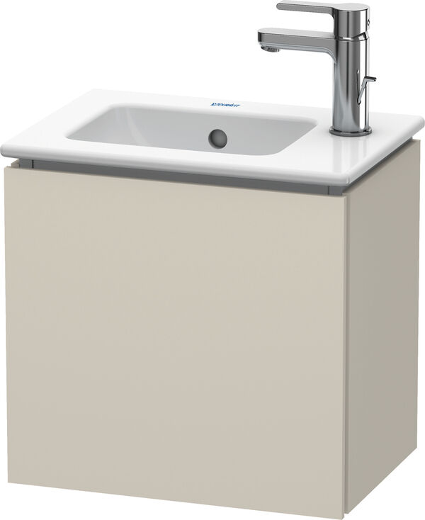 Meuble sous-lavabo L-Cube Taupe image number 0