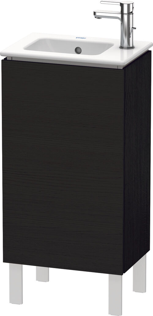 Meuble sous-lavabo L-Cube Ch&ecirc;ne noir