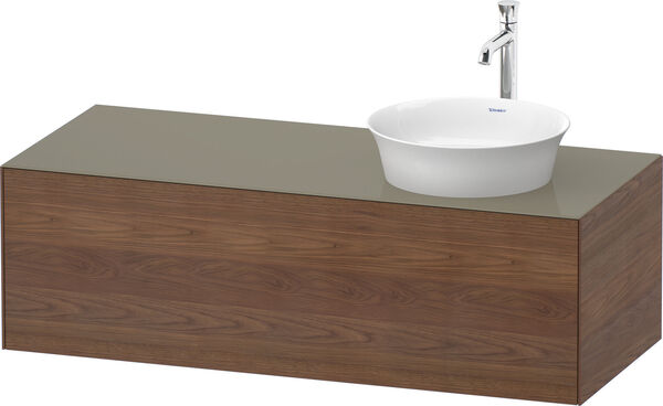 Meuble sous-lavabo Duravit White Tulip Stone grey brillant image number 0