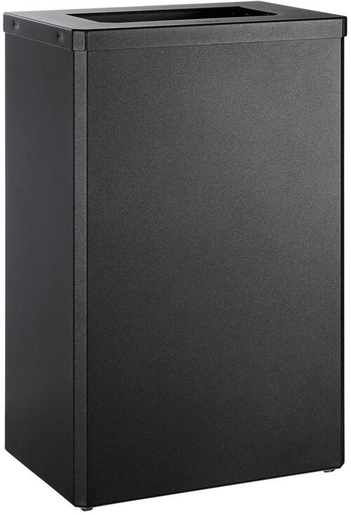 Cestino per carta Hygolet Hygobox Edge Nero verniciato a polvere