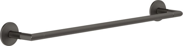 Barre &agrave; linge Gessi Anello Black metal brushed image number 0