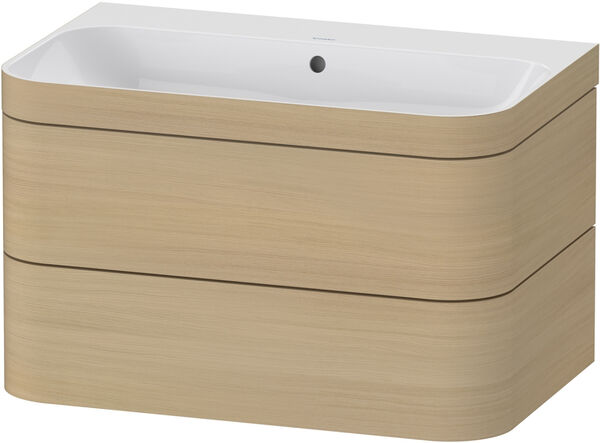 Waschtischkombination Duravit Happy D.2 Plus mediterrane eiche image number 0