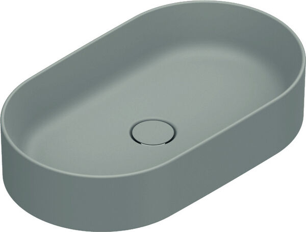 Auflegewaschtisch Catalano Zero, 60 x 35 cm, H&ouml;he 12 cm, ohne &Uuml;berlauf, ohne Armaturenbank image number 0