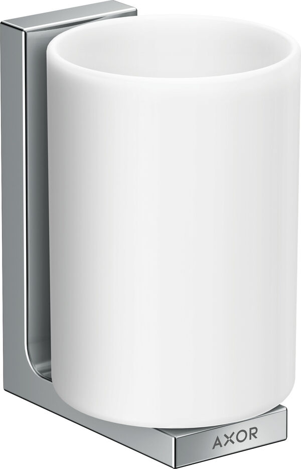 Zahnbecher Axor Universal Rectangular Verchromt image number 0