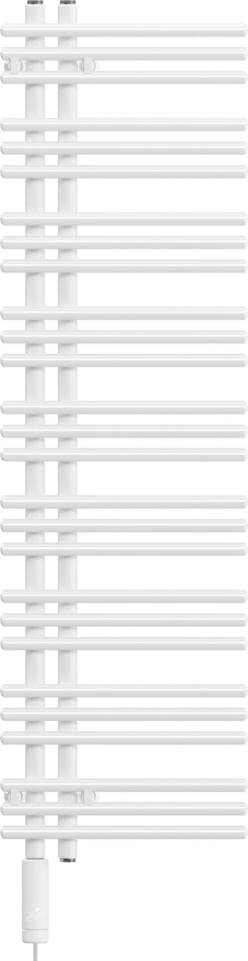 Badheizk&ouml;rper Zehnder Yucca Asym Weiss Heizpatrone links