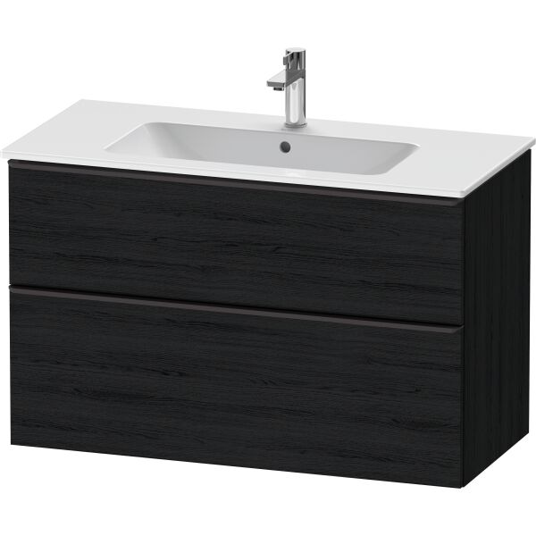 Waschtischmöbel Duravit D-Neo eiche schwarz image number 1