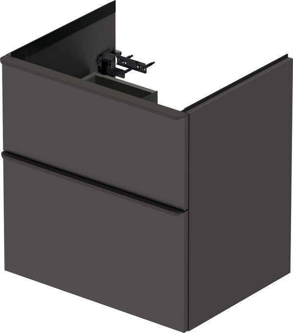 Meuble sous-lavabo Duravit D-Neo Graphite mat image number 0