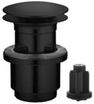 Ablaufventil KWC push-open 1¼" schwarz matt