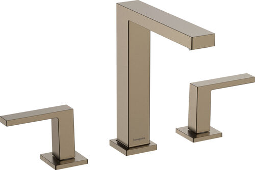 Dreilochbatterie Hansgrohe Tecturis E Brushed bronze