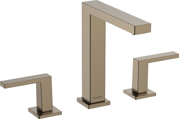 Dreilochbatterie Hansgrohe Tecturis E Brushed bronze image number 0