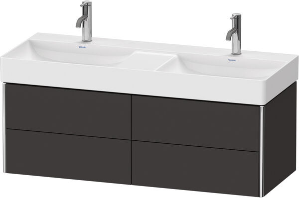 Meuble sous-lavabo Duravit XSquare Graphite super mat image number 0