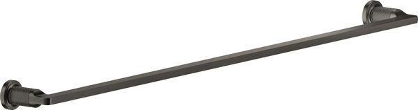 Barre &agrave; linge Gessi Inciso Black metal brushed image number 0