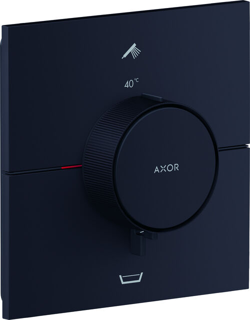 Syst&egrave;me de douche Axor ShowerSelect ID Noir mat