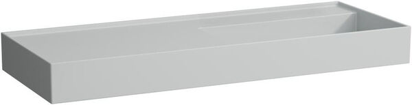 Lavabo Laufen Kartell, senza foro per rubinetteria, 120 x 46 cm, senza troppopieno, sistema di image number 0
