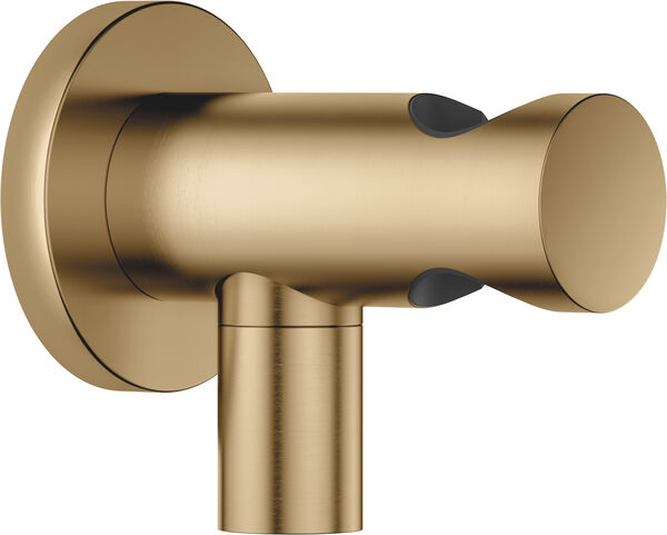 Curva murale Dornbracht ½", rosetta Ø 60 mm, sortita per doccia ⅜", con supporto per doccia a mano image number 0