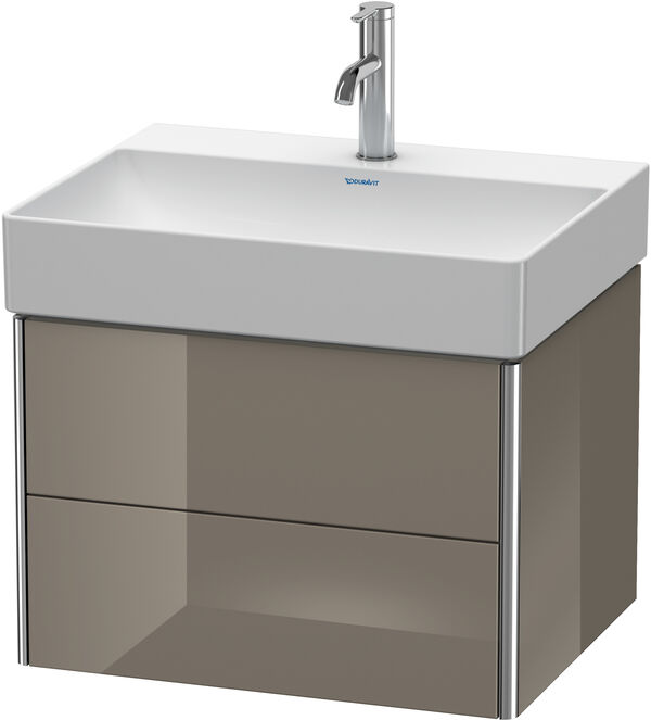 Meuble sous-lavabo Duravit XSquare Flannel grey brillant image number 0