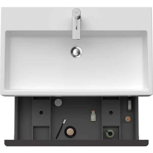 Waschtischmöbel Duravit D-Neo betongrau matt image number 4