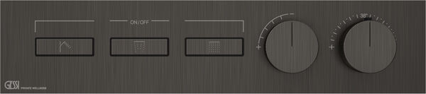 Sistema da doccia Gessi HI-FI Linear per 3 di utenze  image number 0