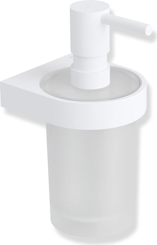 Distributeur de savon Hewi System 800 Noir mat Peint par poudrage