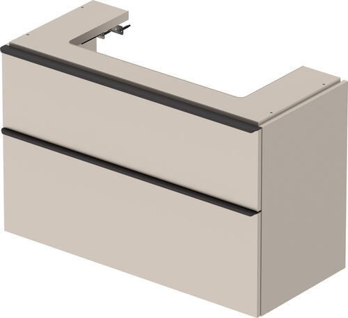 Meuble sous-lavabo Duravit D-Neo Taupe mat