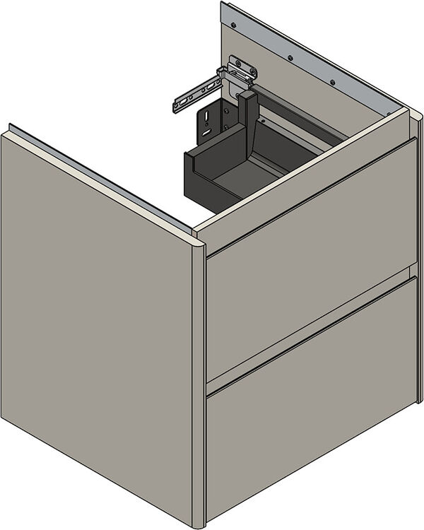 Meuble sous-lavabo Alterna pro S Blanc premium image number 0