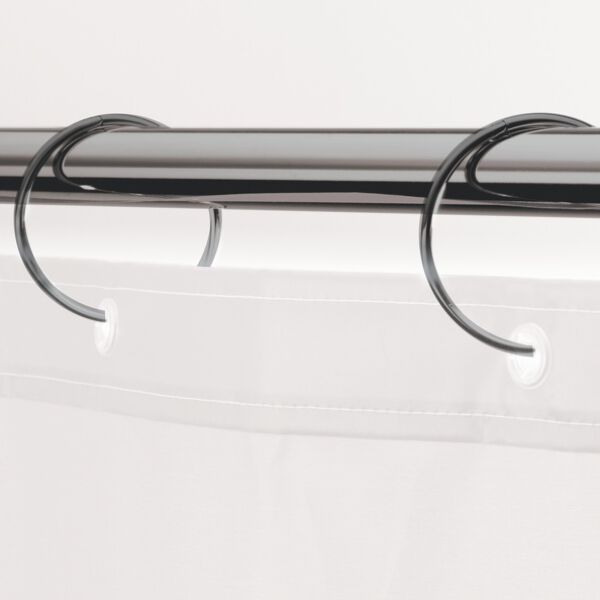 Anneaux pour rideaux Spirella Ringo small Titan black image number 1
