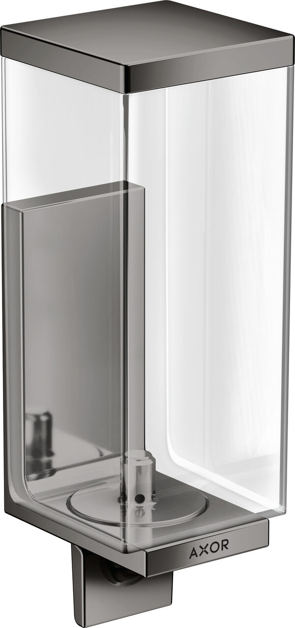 Dispenser sapone liquido Universal Rectangular polished black chrom image number 0