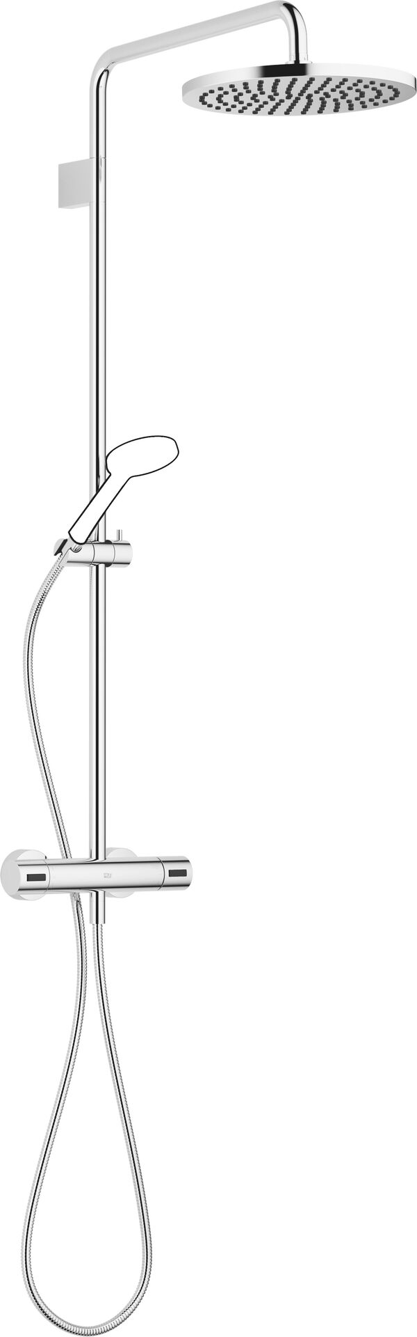 Shower Pipe avec thermostat de douche Dornbracht Edition Pro chromé image number 0