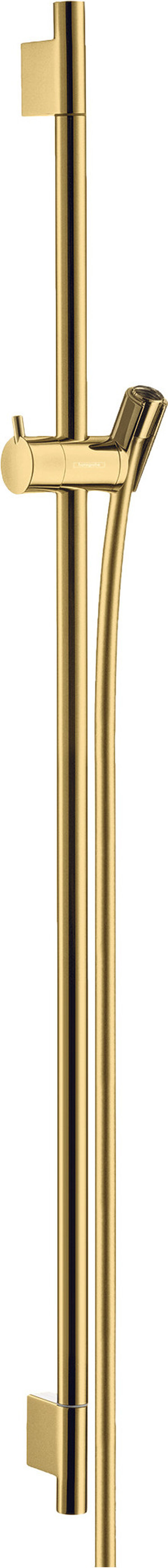 Asta da doccia Hansgrohe Unica S Puro, 900 mm, supporto snodabile, senza doccia a mano, tubo image number 0