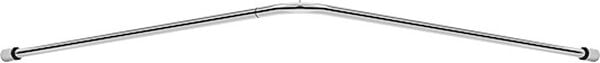 Doccia bastone per tende Ineoline Plus / Pure 90 x 90 cm con tenda anelli image number 0