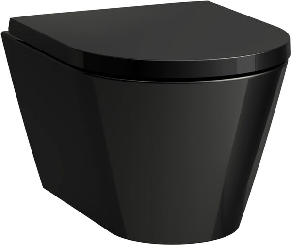 Wand-Klosett Laufen Kartell Compact rimless schwarz image number 0