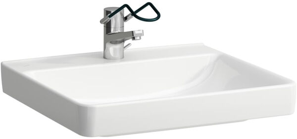 Lavabo Laufen Pro Liberty, senza troppopieno, 60 x 55 cm, privo di barriere, con foro per image number 0