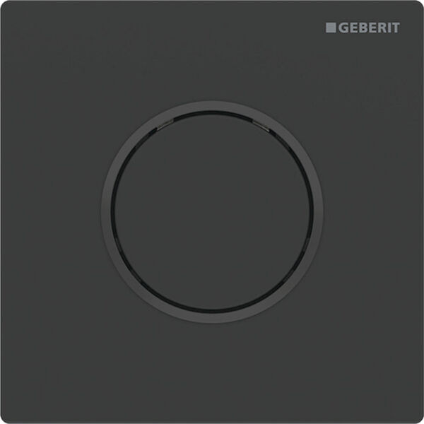 Commande urinoir Geberit HyTouch Typ10 round Noir mat image number 0