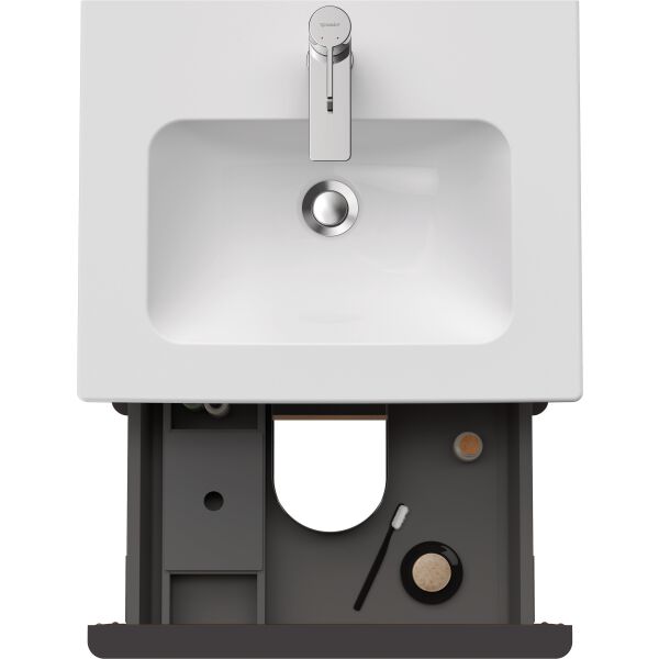 Meuble sous-lavabo Duravit D-Neo noyer foncé image number 4
