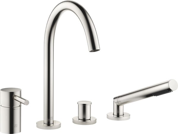 Garniture de remplissage Dornbracht Meta, 4-trous Chrome matt image number 0