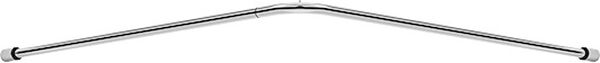 Duschvorhangstange L-Form Nosag Ineoline Plus edelstahl glanz image number 0