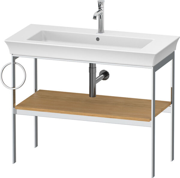 Metallkonsole Duravit White Tulip europäische Eiche image number 0